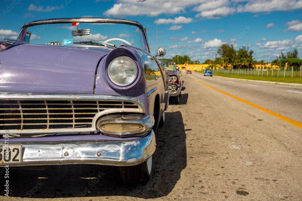 Classic car in Havana, Cuba