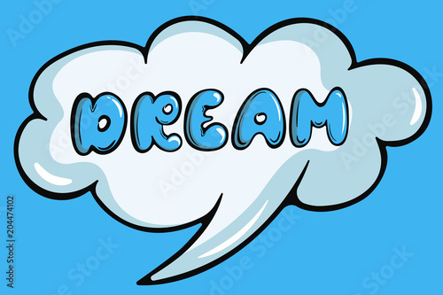 Dream comic book style