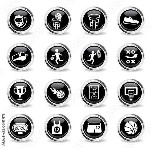 Free Download basketball icon set - GFXLoad