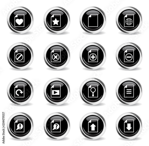 Free Download document icon set - GFXLoad