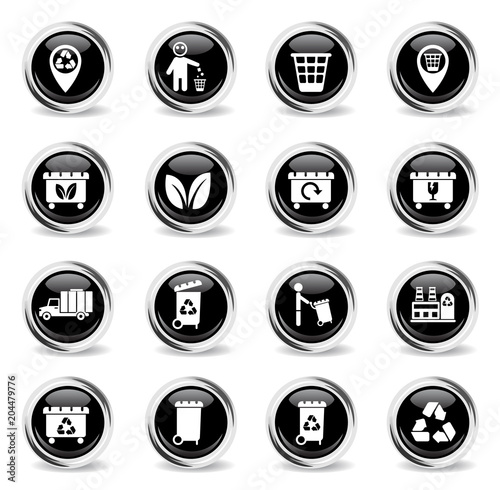 Free Download garbage icon set - GFXLoad