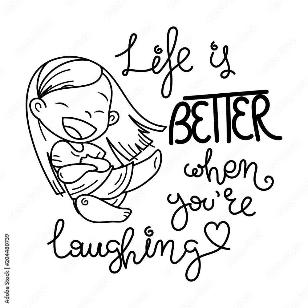 Cute cartoon kids. Vector and illustration. Cute cartoon kids. Vector and illustration.