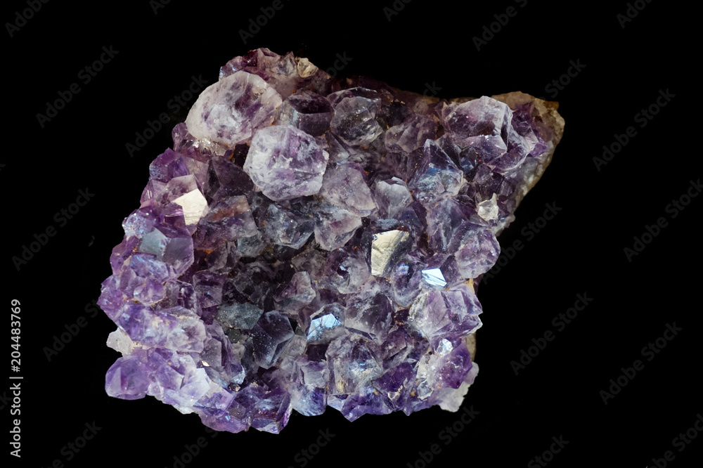 amethyst mineral isolated amethyst mineral isolated