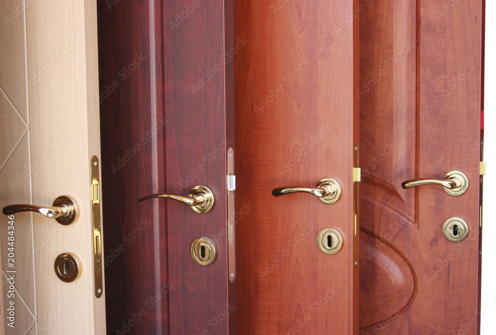 Obraz premium wood door