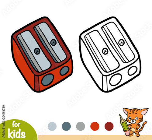 Coloring book, Pencil Sharpener