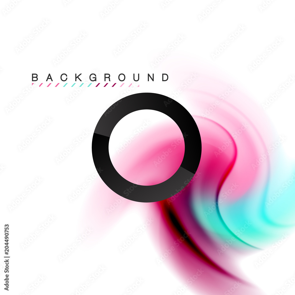 Swirl fluid flowing colors motion effect, holographic abstract background Swirl fluid flowing colors motion effect, holographic abstract background