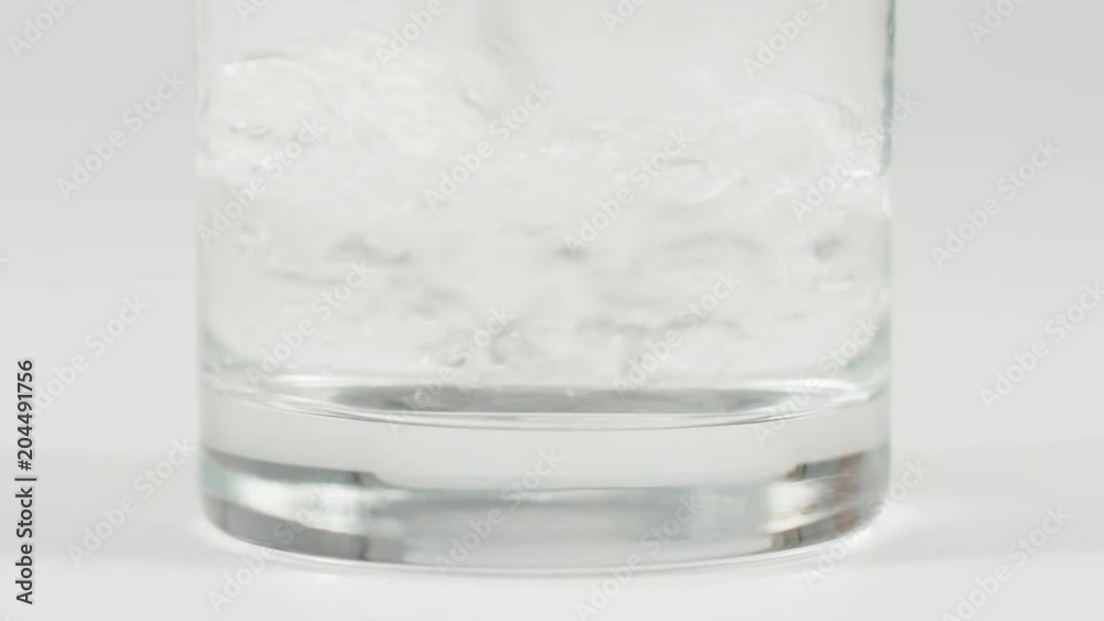 Pouring mineral water Pouring mineral water