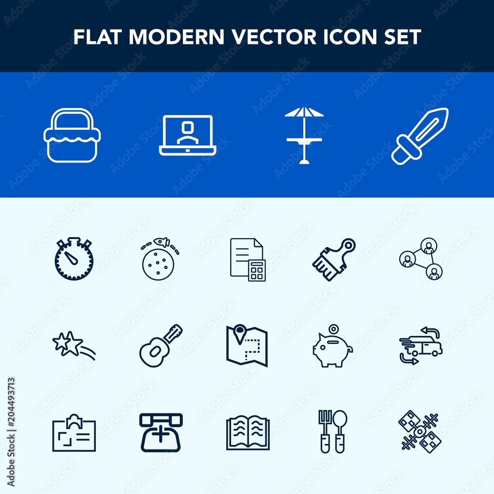 Modern, simple vector icon set with money, holiday, pub, sword, guitar, park, brush, light, internet, medieval, falling, summer, bar, knight, star, space, watch, grass, display, blade, paint icons Modern, simple vector icon set with money, holiday, pub, sword, guitar, park, brush, light, internet, medieval, falling, summer, bar, knight, star, space, watch, grass, display, blade, paint icons