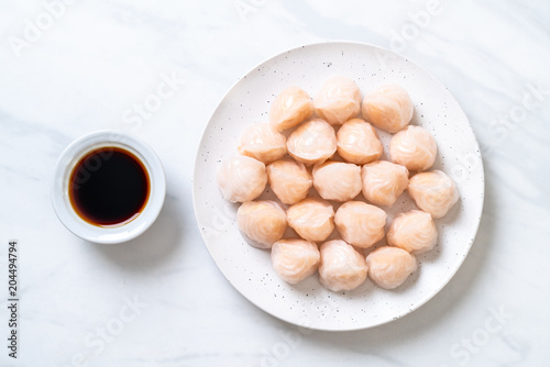 chinese shrimp steamed dumpling