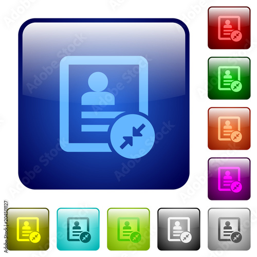 Reduce contact color square buttons