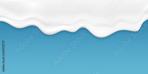 Streaks of milk