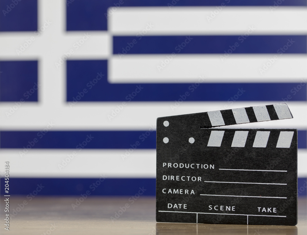 Obraz premium Greece Cinema Concept