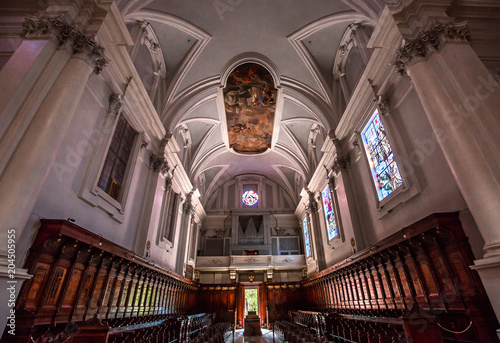 Abbey of Monte Oliveto Maggiore  Tuscany  Italy