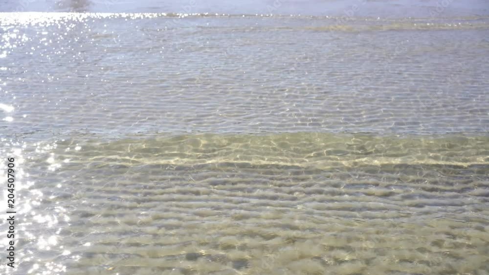 Caribbean white sand shore transparent waves Caribbean white sand shore transparent waves