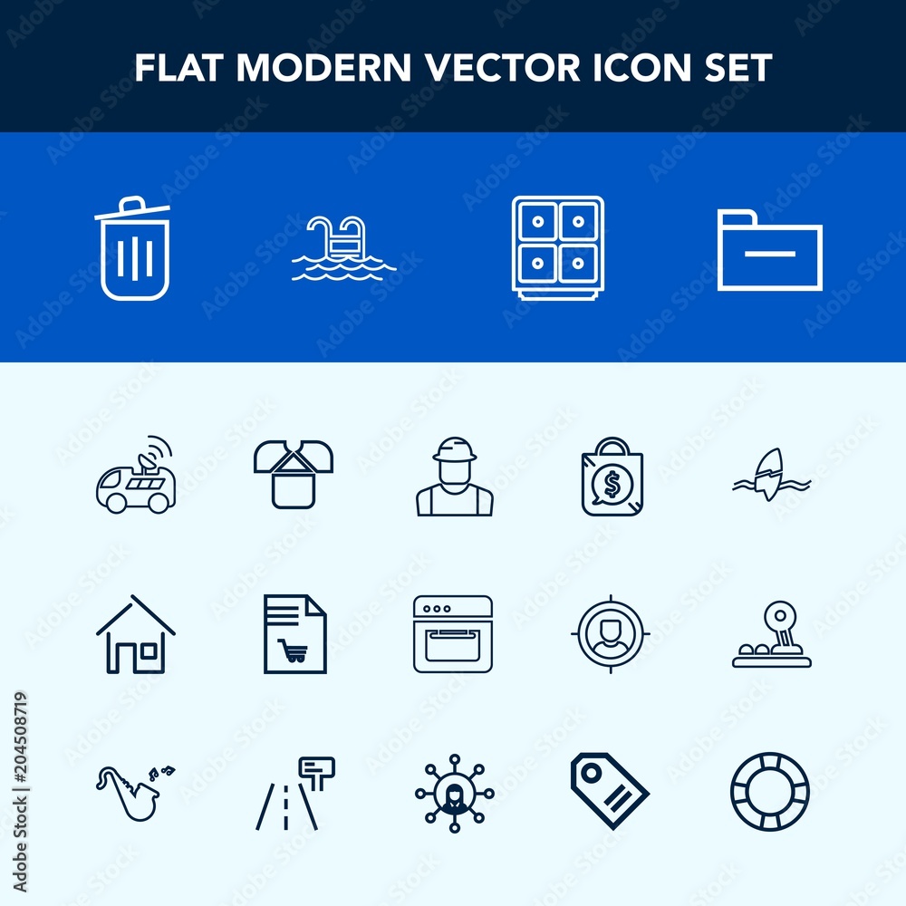 Modern, simple vector icon set with estate, building, tropical, list, price, satellite, engineer, house, oven, architecture, navigation, cooking, worker, technology, food, vehicle, recycling icons Modern, simple vector icon set with estate, building, tropical, list, price, satellite, engineer, house, oven, architecture, navigation, cooking, worker, technology, food, vehicle, recycling icons