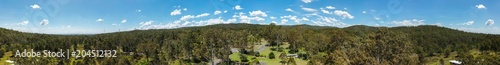 Aerial view of Scenic Rim in Queensland, Australia