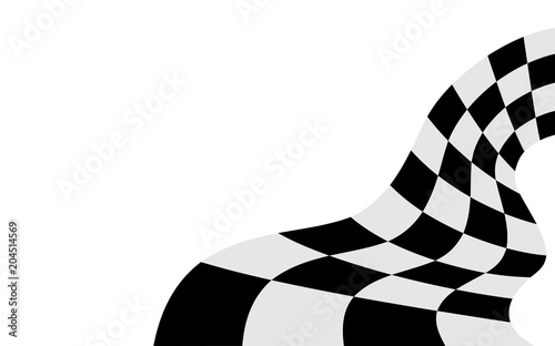 race flag checkered flag vector bakcground black and white squares racing design background wavy flag