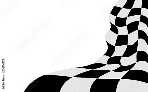 race flag checkered flag vector bakcground black and white squares racing design background wavy flag