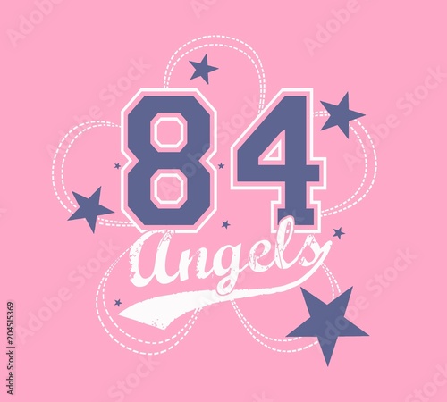 varsity slogan graphic with numbers