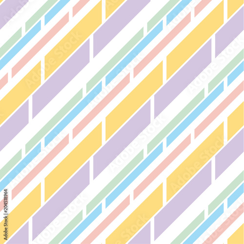 Pale color stripe pattern seamless pattern