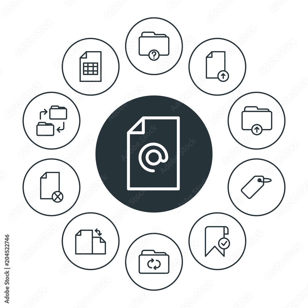 folder, bookmarks, files Infographic Circle outline Icons Set. Contains such Icons as upload, block, app, email, file, background, remove, computer, web and more. Fully Editable. Pixel Perfect folder, bookmarks, files Infographic Circle outline Icons Set. Contains such Icons as upload, block, app, email, file, background, remove, computer, web and more. Fully Editable. Pixel Perfect