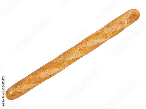 Baguette Isolated on White