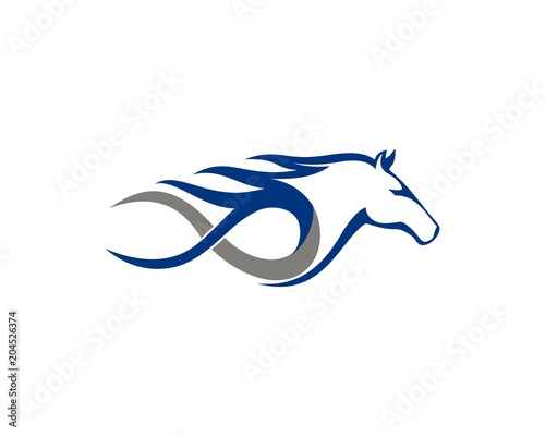 Fast Equine horse logo