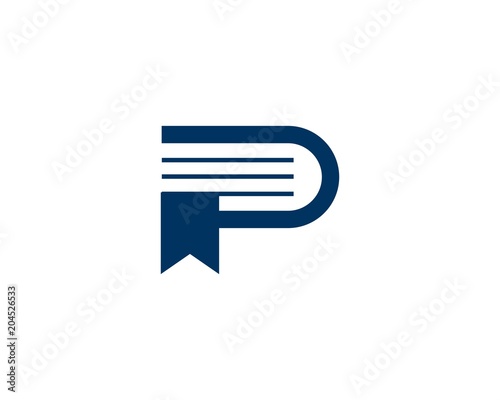 P book logo