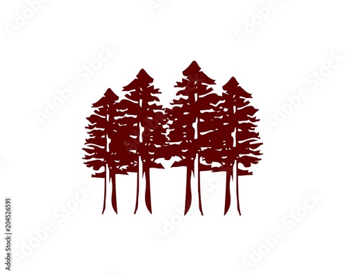 Redwood forest logo