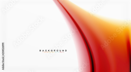 Swirl fluid flowing colors motion effect, holographic abstract background