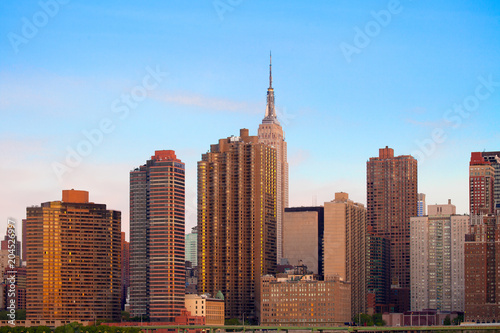 Skyline of buildings at Murray Hill, Manhattan, New York City, NY, USA © Jose Luis Stephens