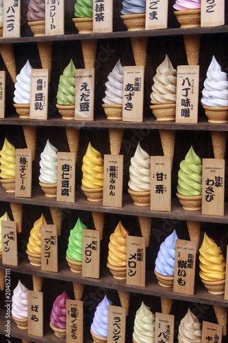 Canvas Print Japanese Ice cream