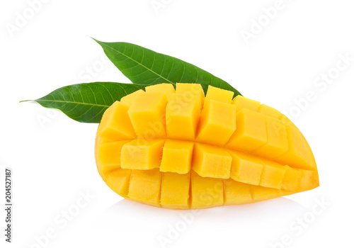 mango isolated on white background