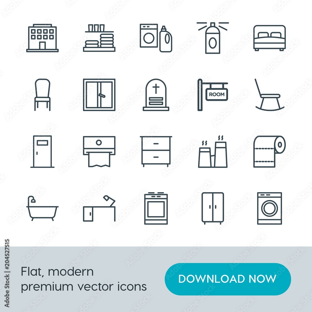 Modern Simple Set of buildings, furniture, housekeeping Vector outline Icons. Contains such Icons as bath, white, housework, washer and more on white background. Fully Editable. Pixel Perfect. Modern Simple Set of buildings, furniture, housekeeping Vector outline Icons. Contains such Icons as bath, white, housework, washer and more on white background. Fully Editable. Pixel Perfect.
