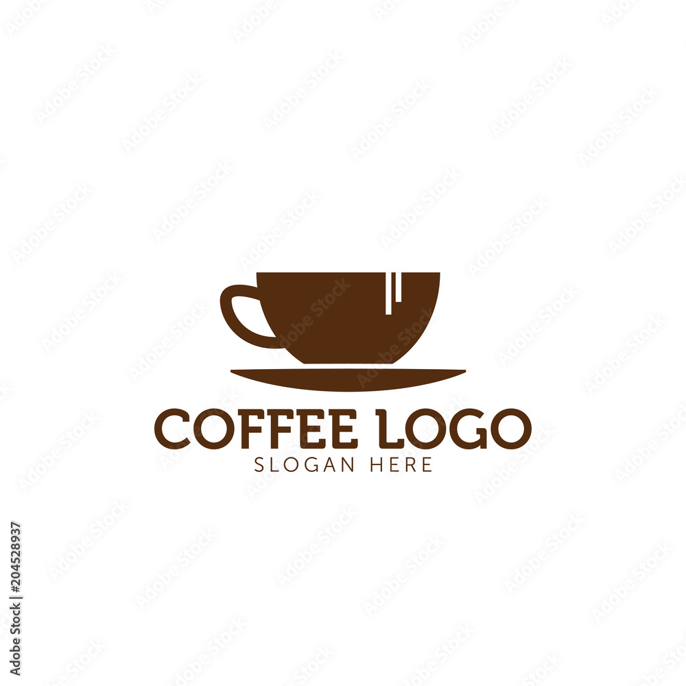 Coffee logo icon template Coffee logo icon template