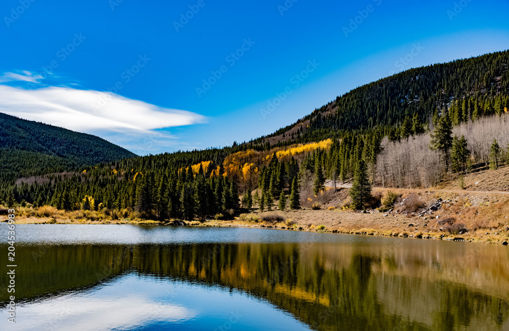 Fall Reflections in Vail Colorado