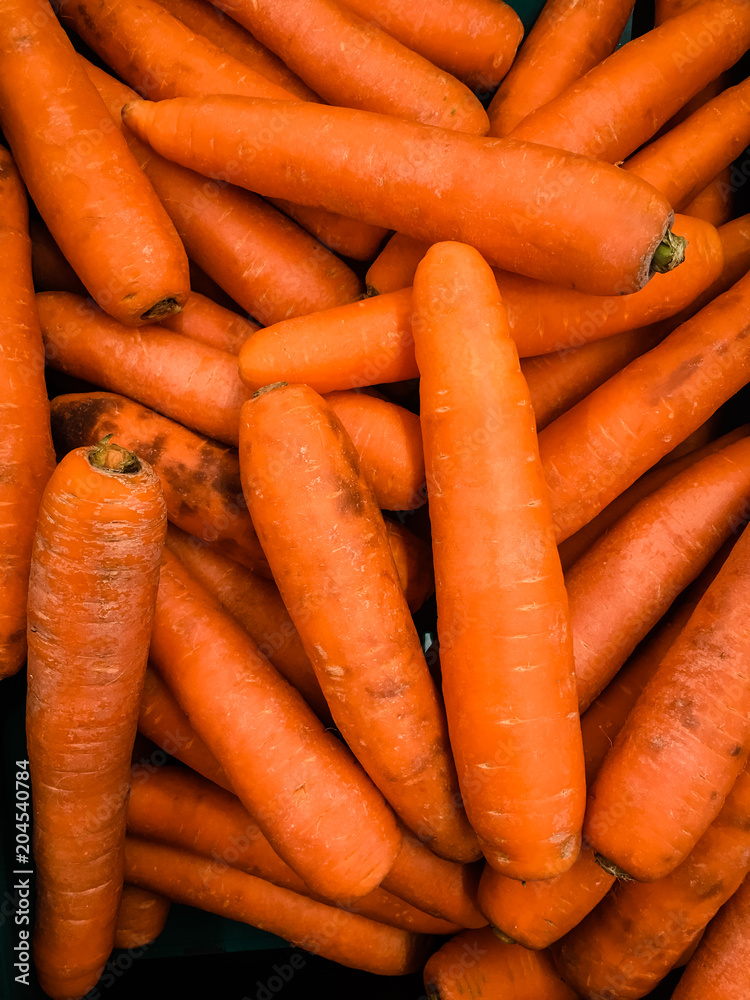 Fresh carrots