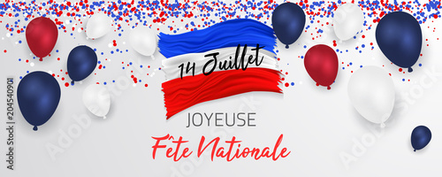 14 Juillet - Fête Nationale. 14 juillet en France - fête nationale