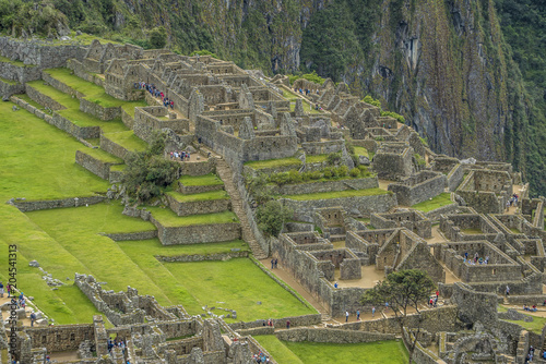 The road to Machu Picchu and beautiful landscapes