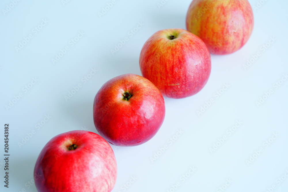 The red Apples, fruits, fresh. The red Apples, fruits, fresh.
