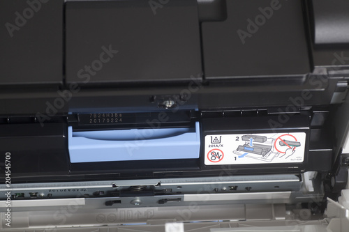 cartridges of color laser printer