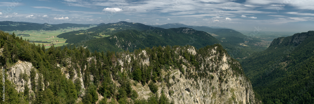 Karst landscape around Creux du Van, French Switzerland
