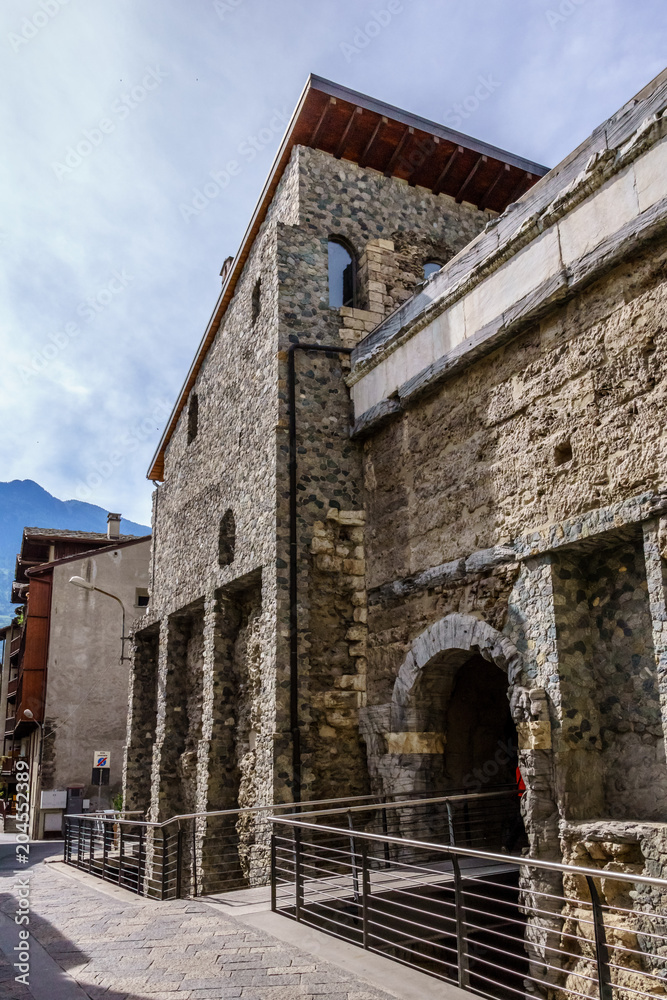 Aosta, Italy - Praetorian gate
