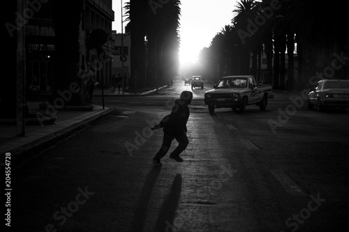 Εκτύπωση καμβά Boy in eritrea