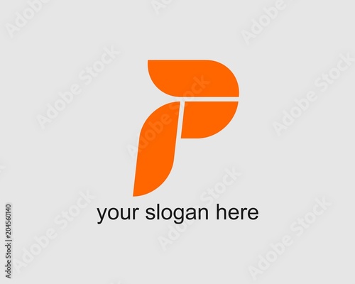 p logo vector