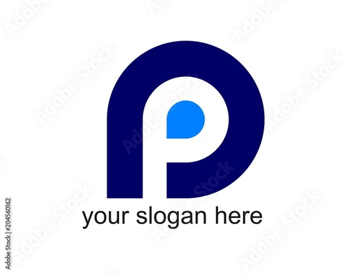 p logo vector