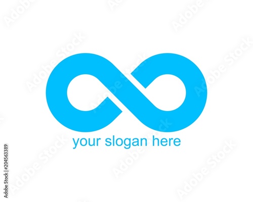 infinity logo vector