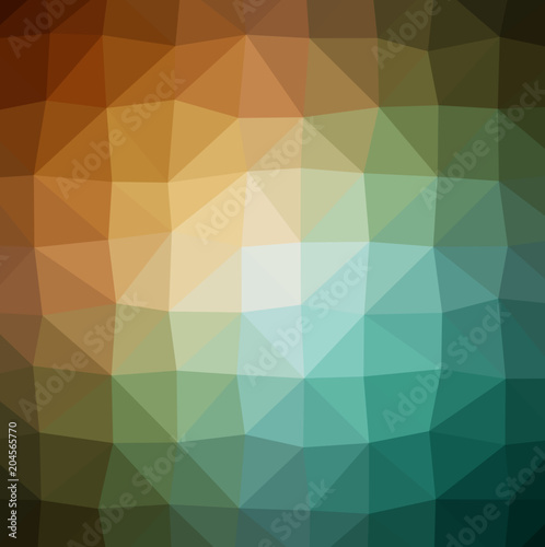 Farbenfroher LowPoly Hinterdrund