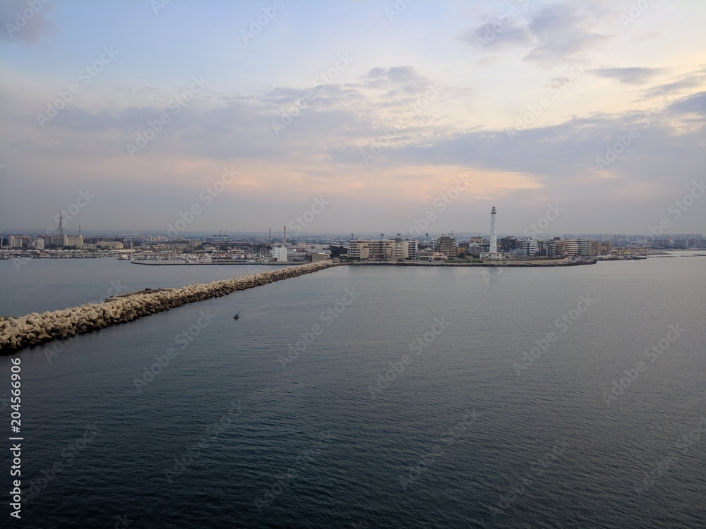 Bari harbor