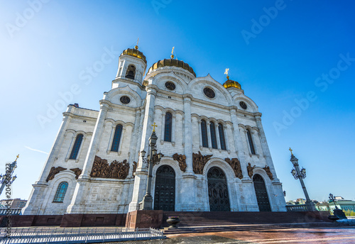 The St.savious cathedral in Moscow